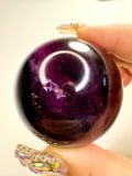 A Grade Deep Purple Fluorite Sphere