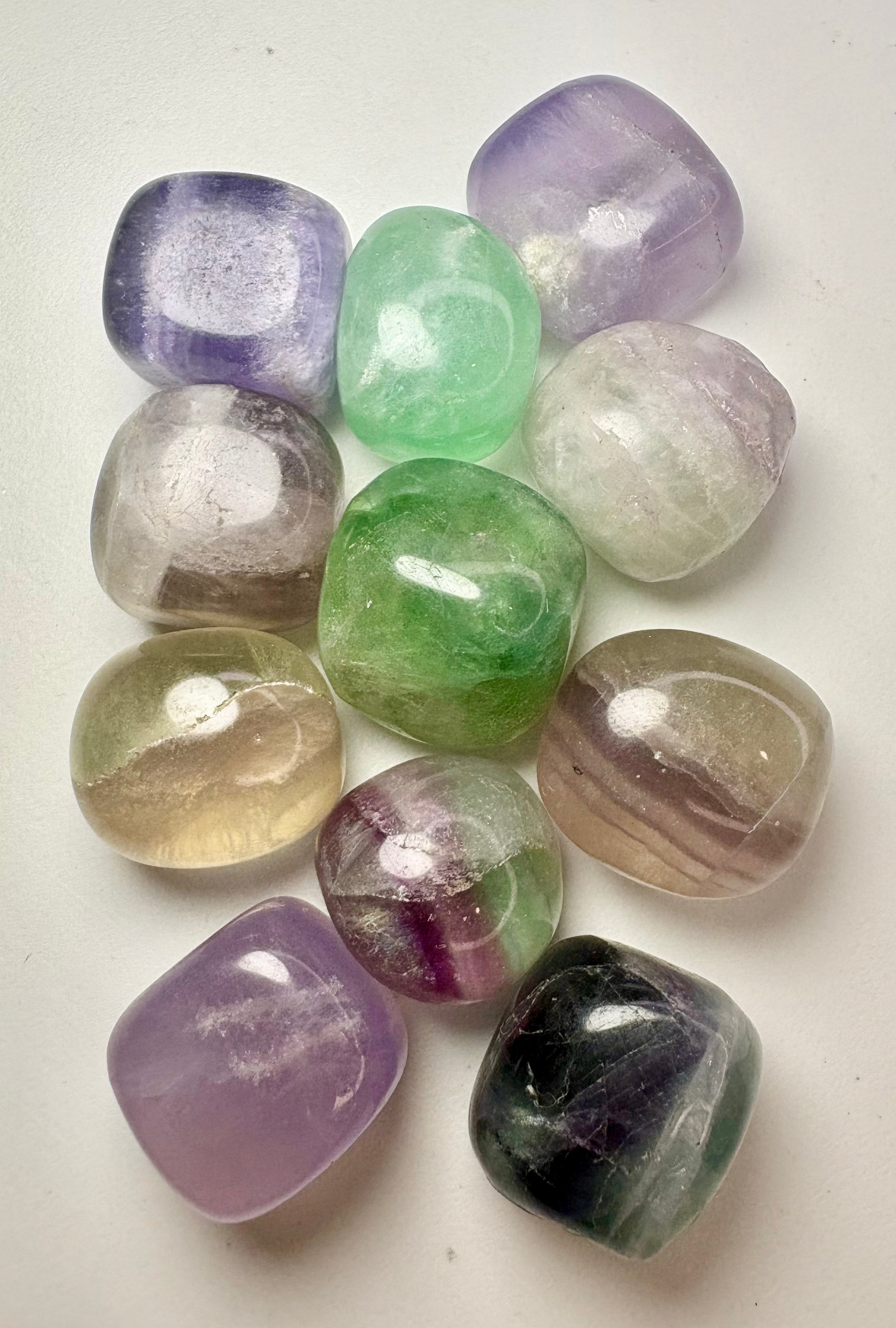Fluorite Tumbles