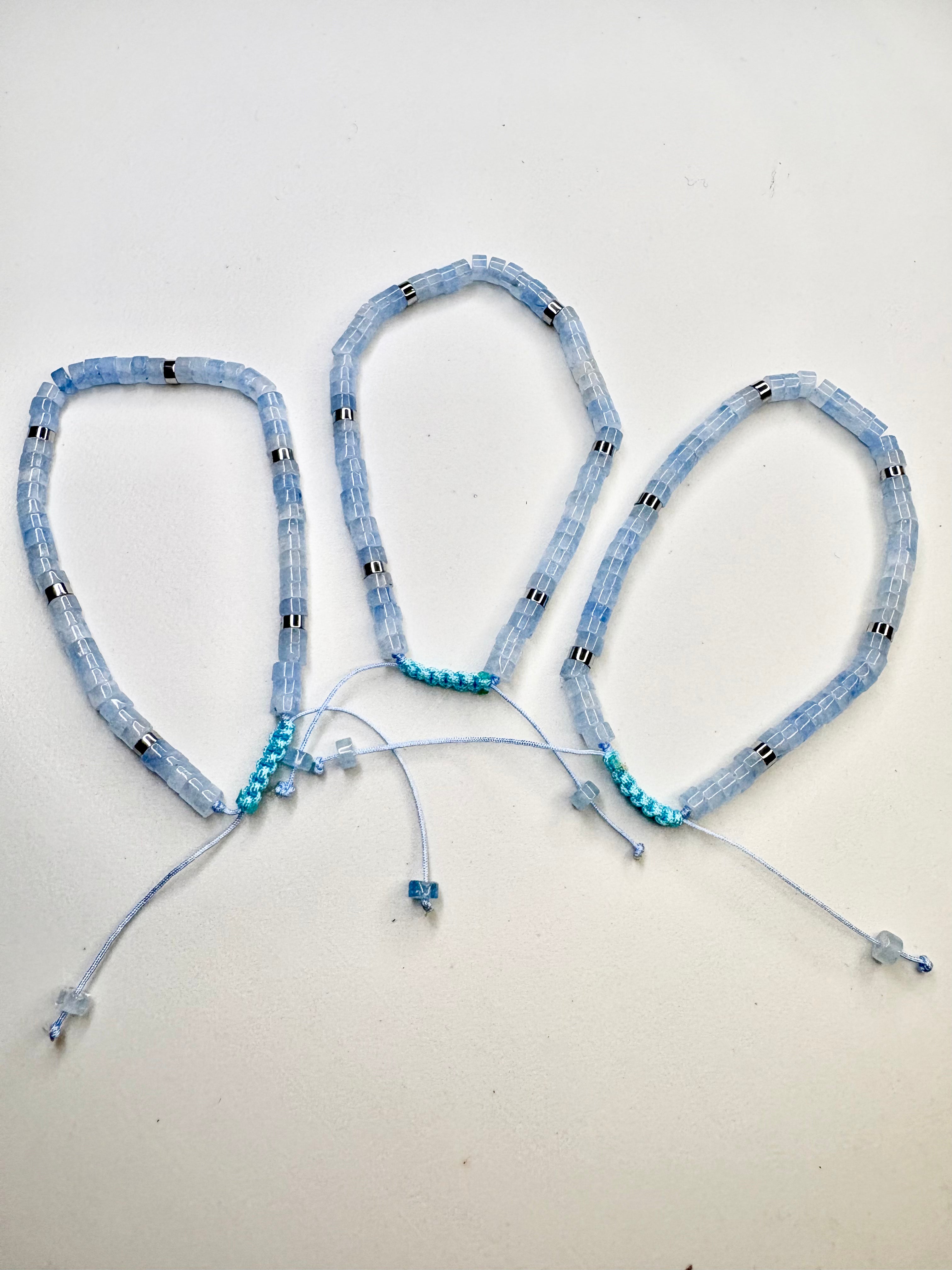 Aquamarine Adjustable Bracelet