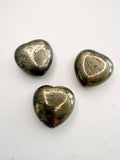 Carved Pyrite Heart