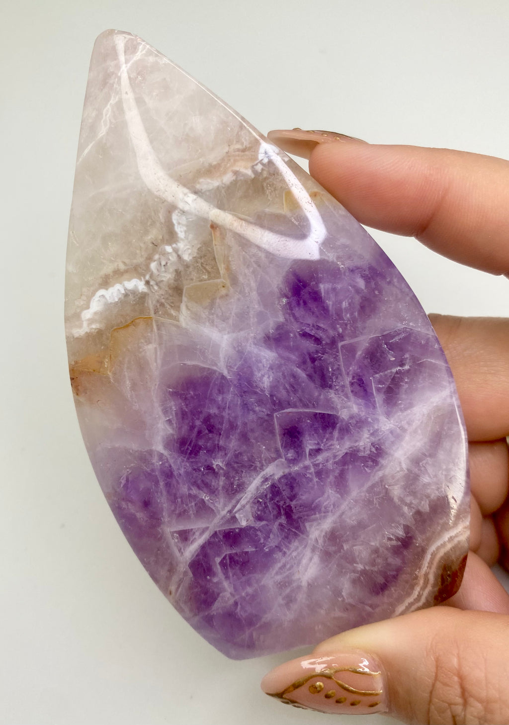 Carved Dream Amethyst