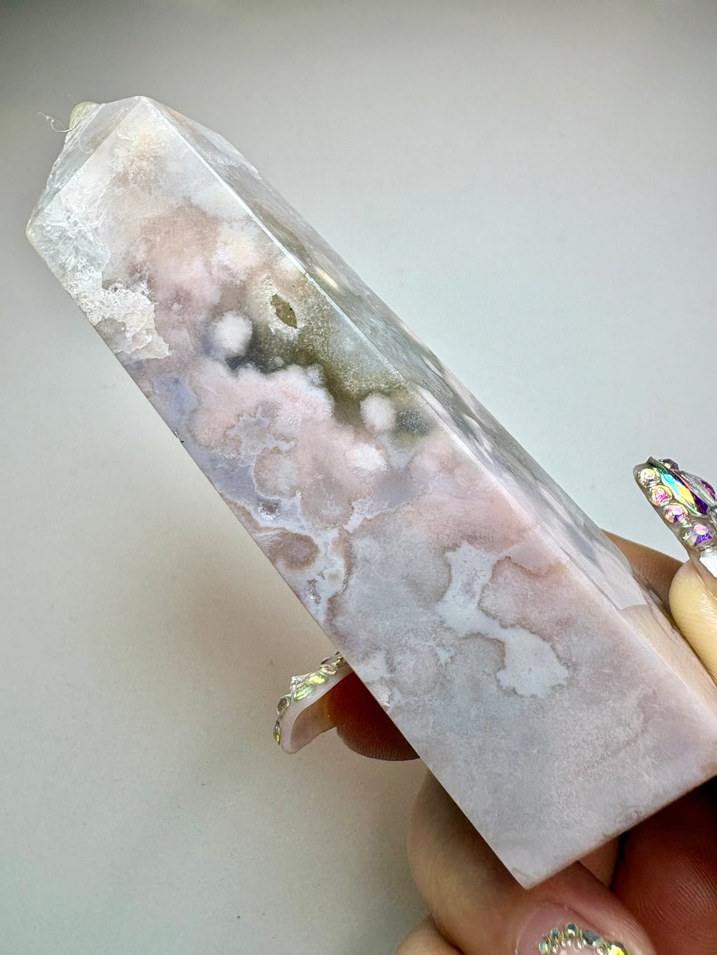 Pink Amethyst Tower Option (A)