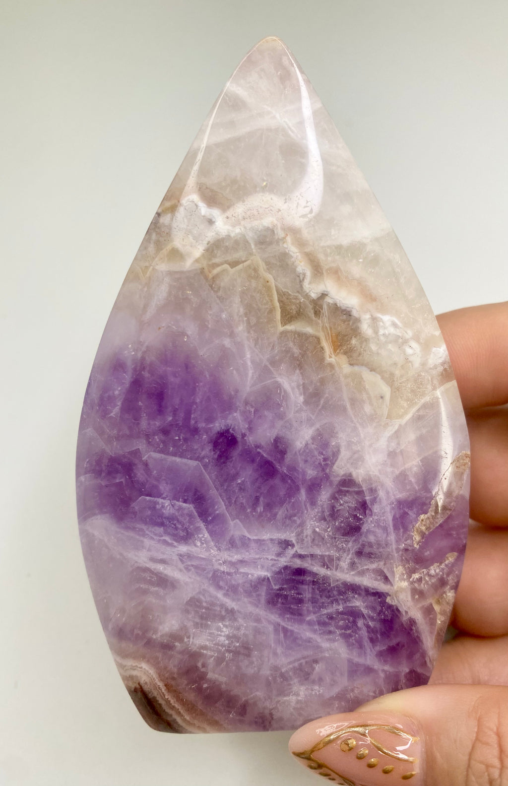 Carved Dream Amethyst