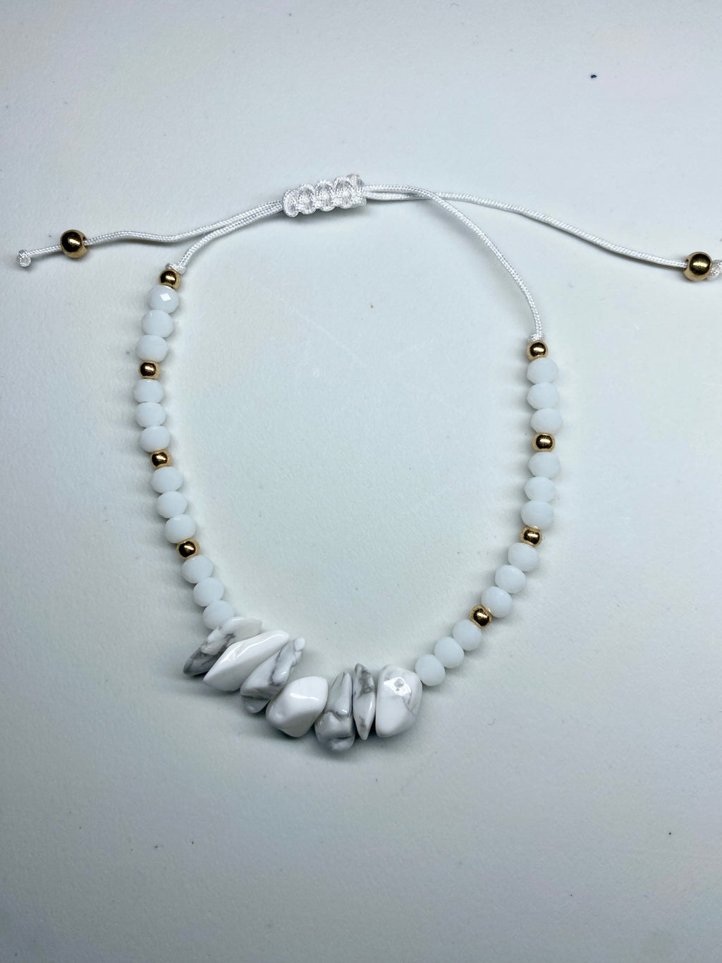 Minimalist Natural Chip Bracelet