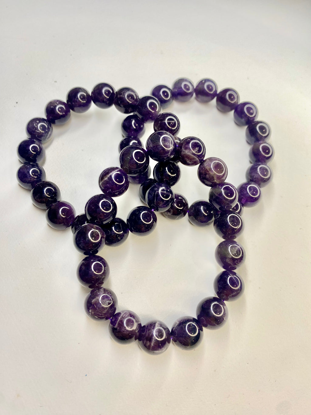 Deep Purple Amethyst Bracelet