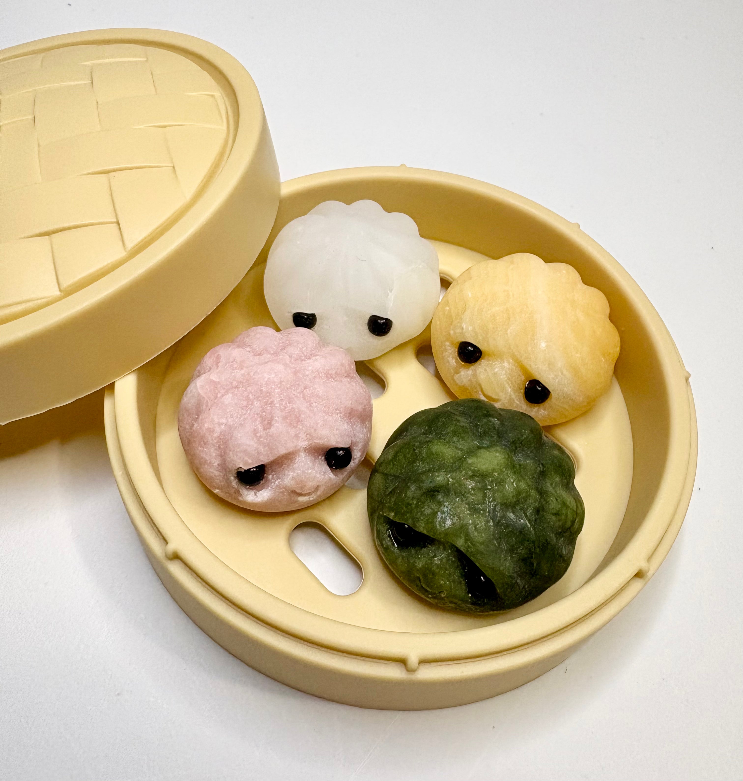 Carved Steamed Crystal Buns