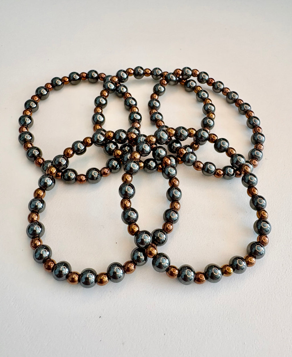 Copper & Hematite Bracelet