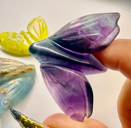 Carved Crystal Moth