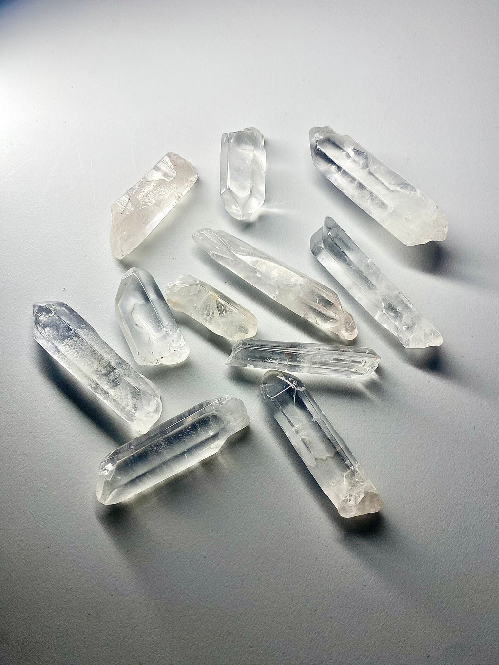 Clear Crystal Quartz Points