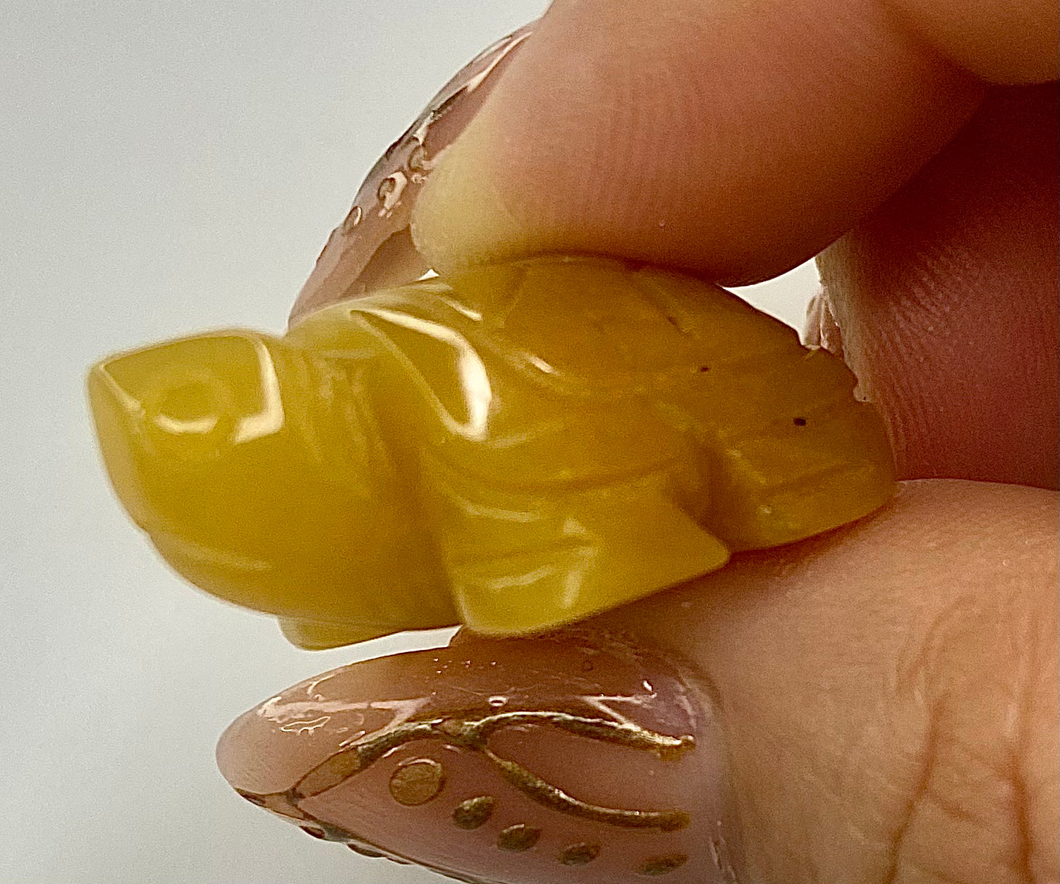 Hand Carved Lucky Turtle