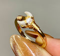 Crescent Moon Design Ring