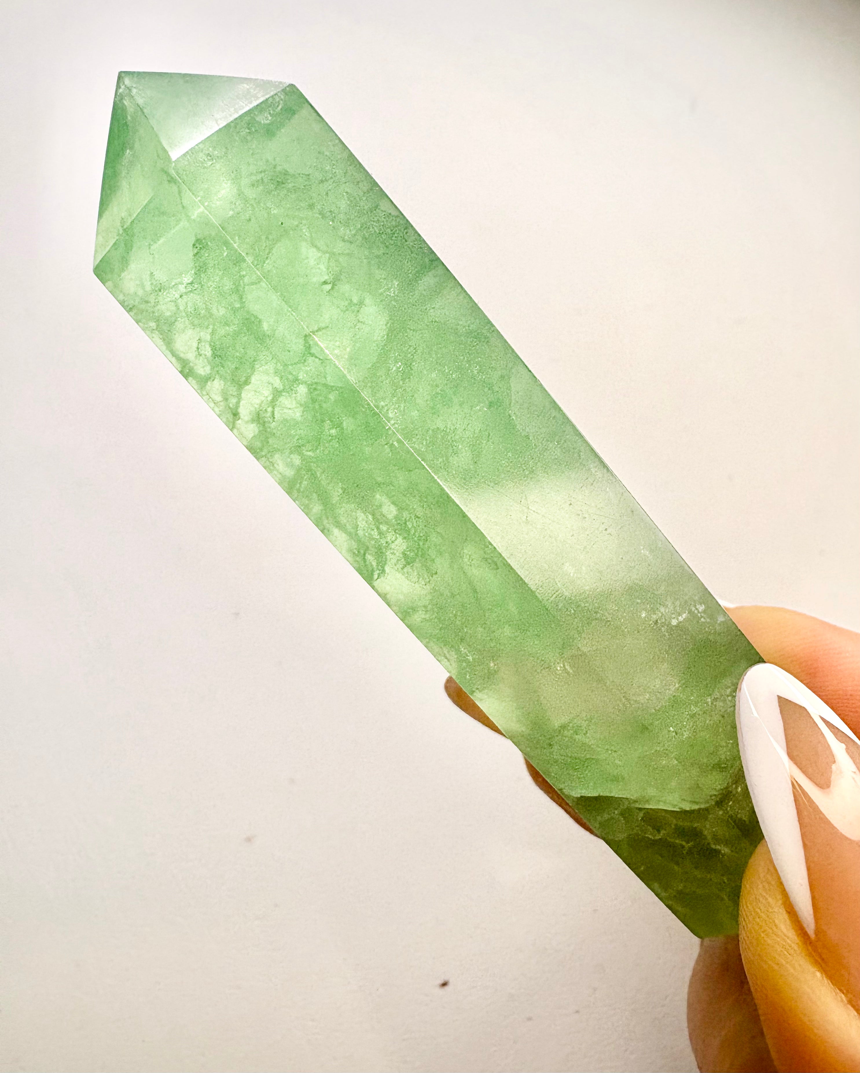 Green Flourite Tower