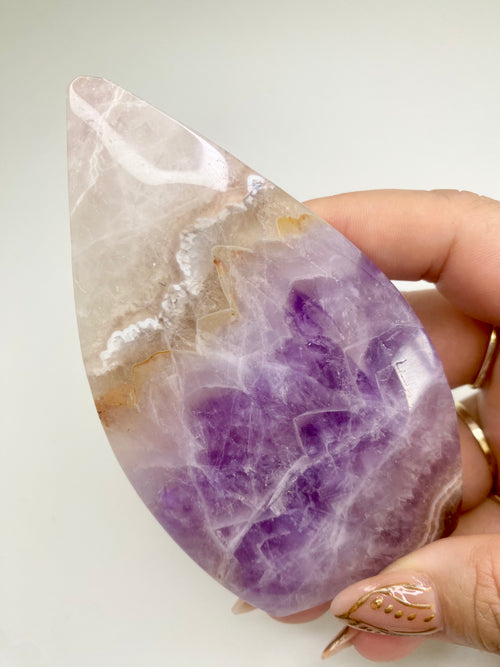 Carved Dream Amethyst