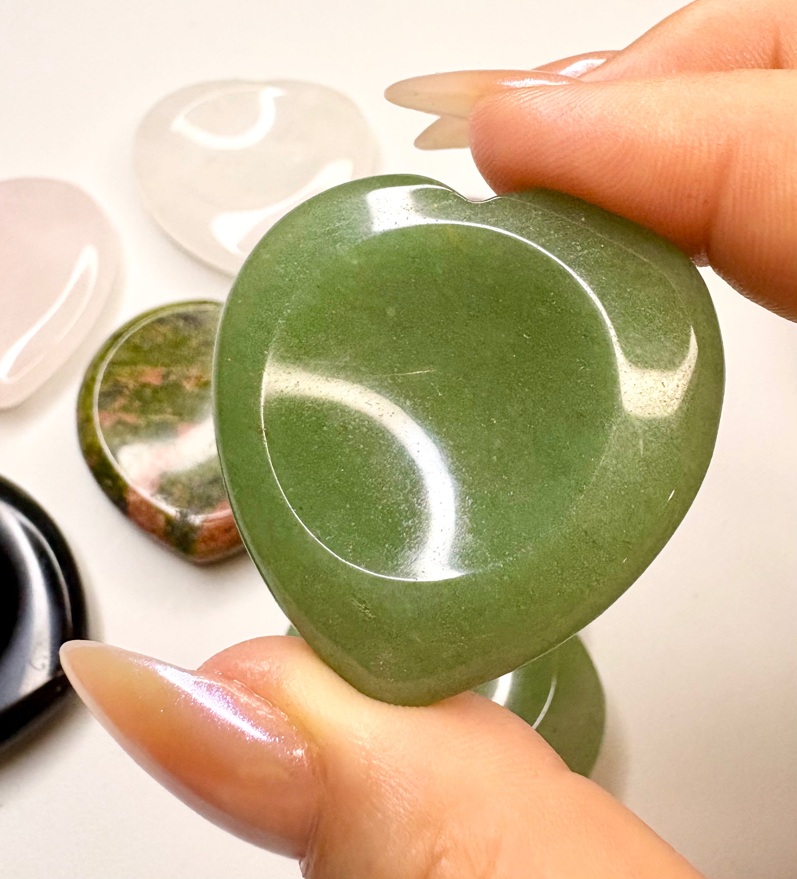 Carved Thumb Stones