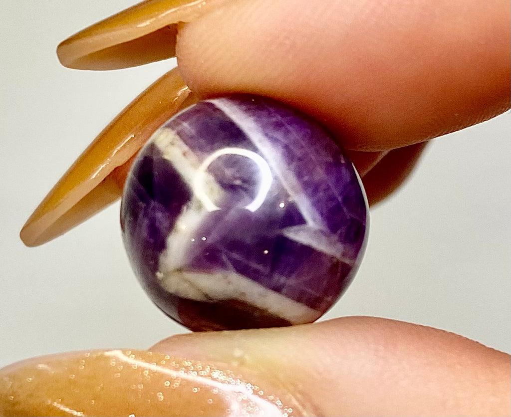 Polished Amethyst Quartz Sphere