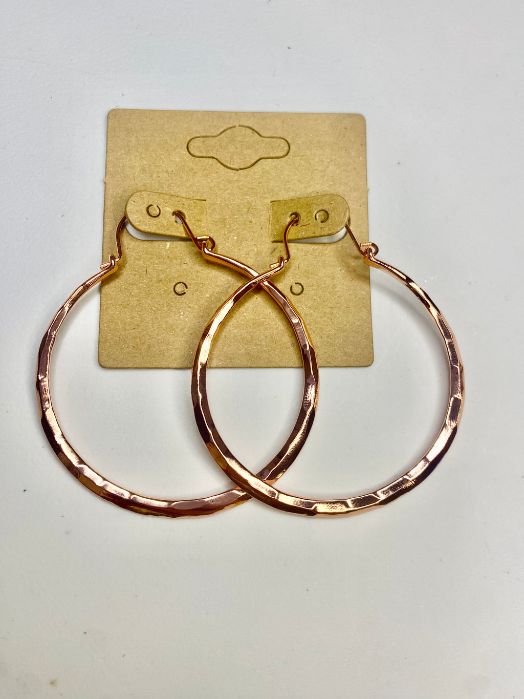 Copper Hoops