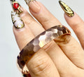 Pure Copper Hammered Bangle
