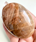 Peach Moonstone Palmstone Option (B)