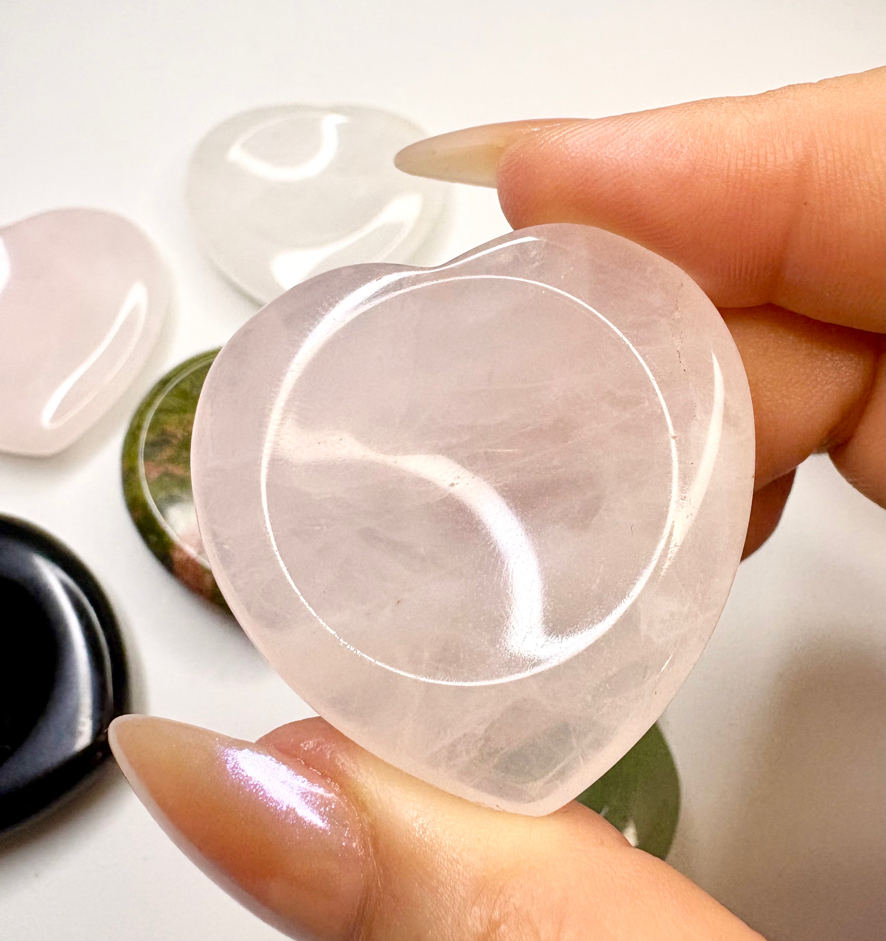 Carved Thumb Stones