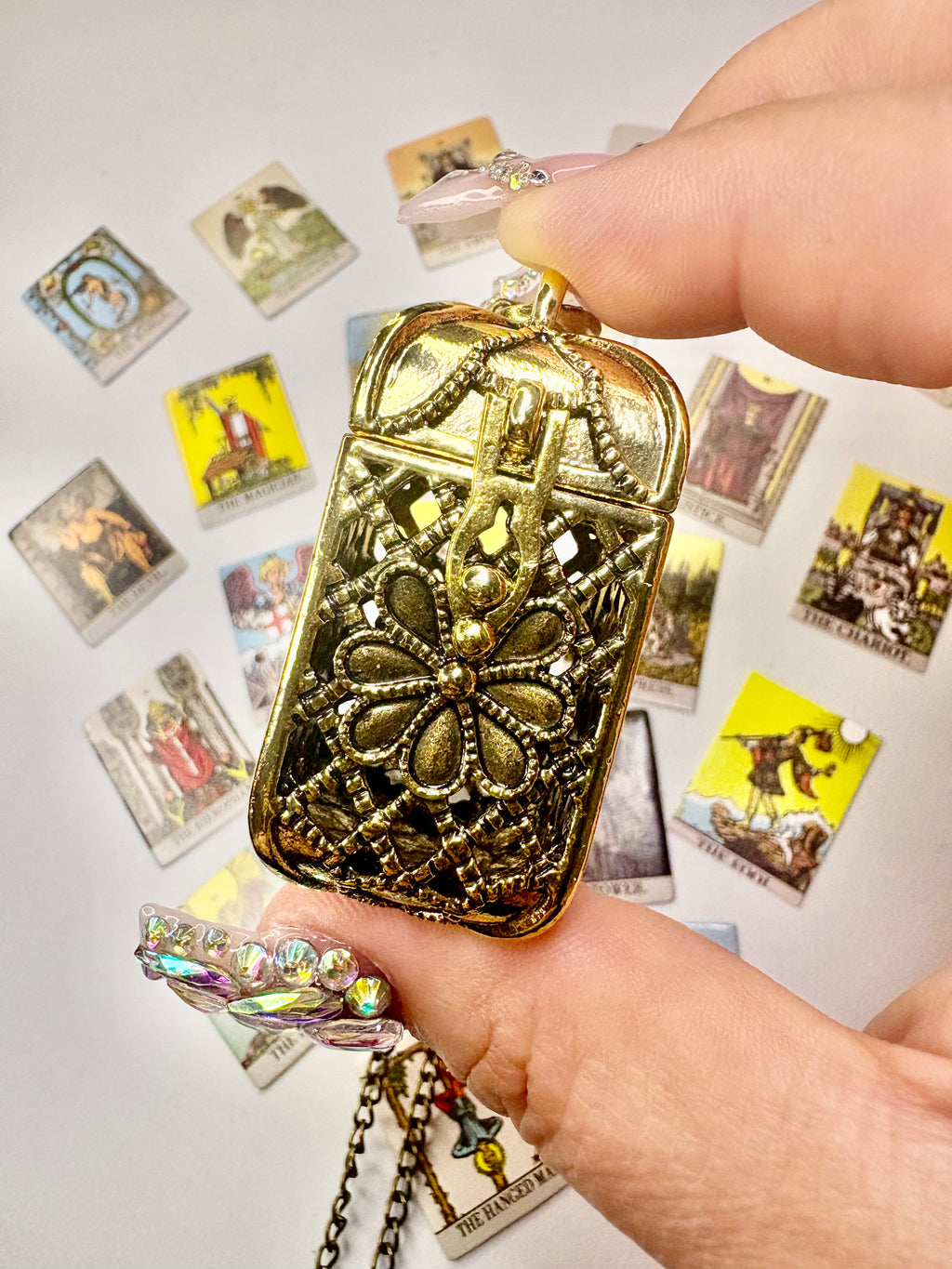 Mini Tarot Deck With Carrying Case