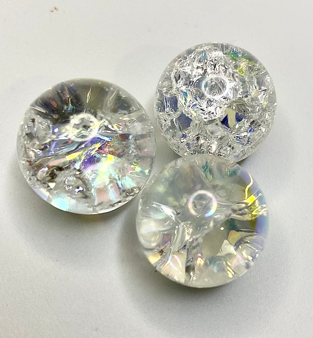 Fire and Ice Quartz Spheres