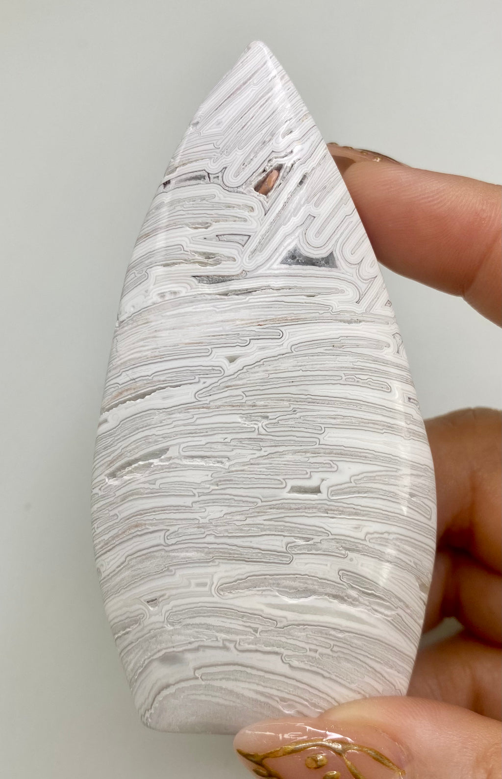 Carved Mexican Lace Agate