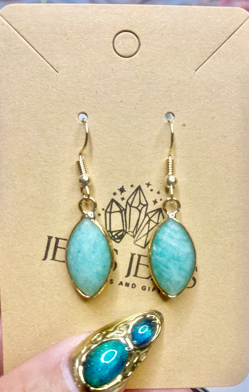 Amazonite Earrings