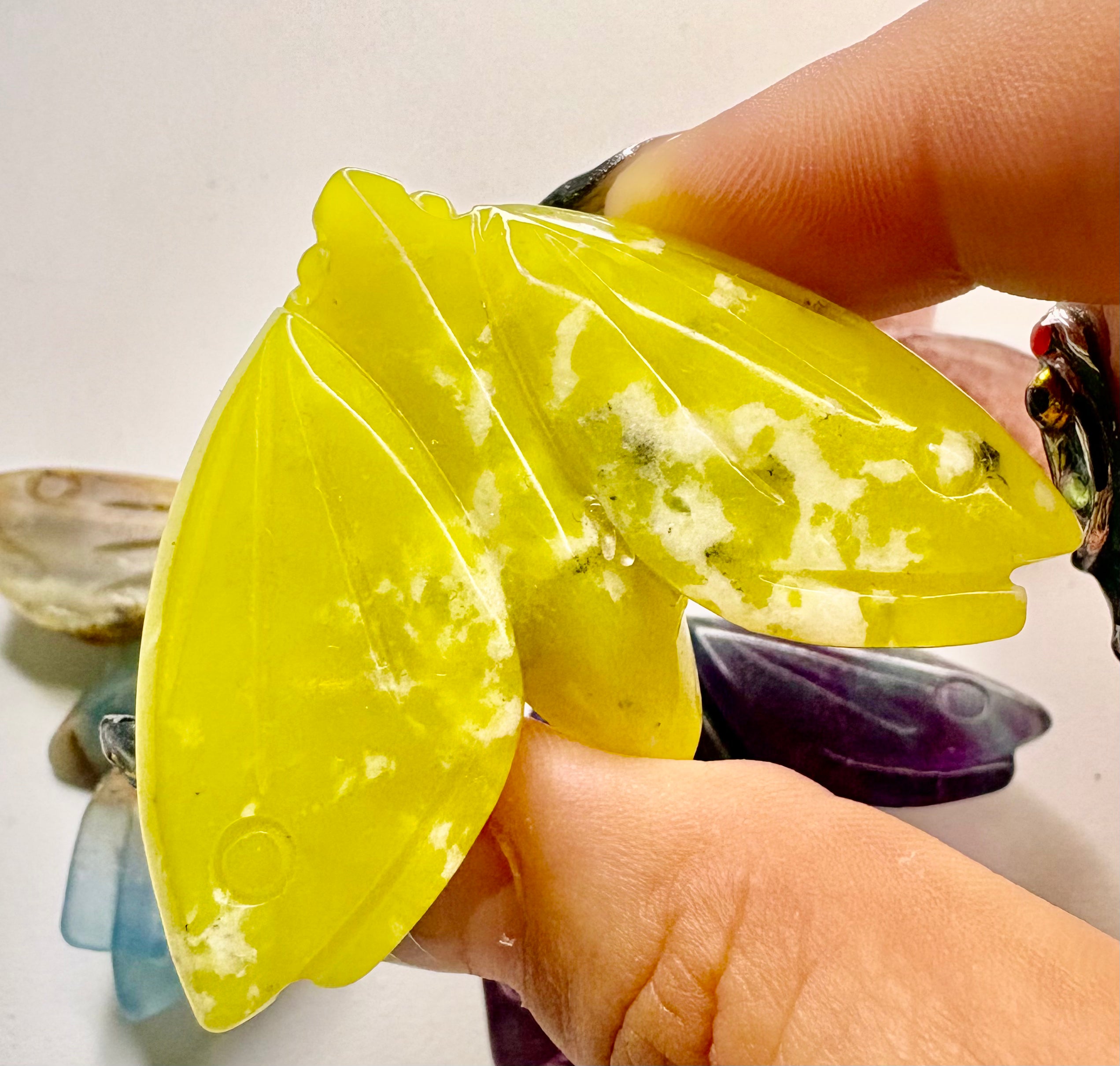 Carved Crystal Moth