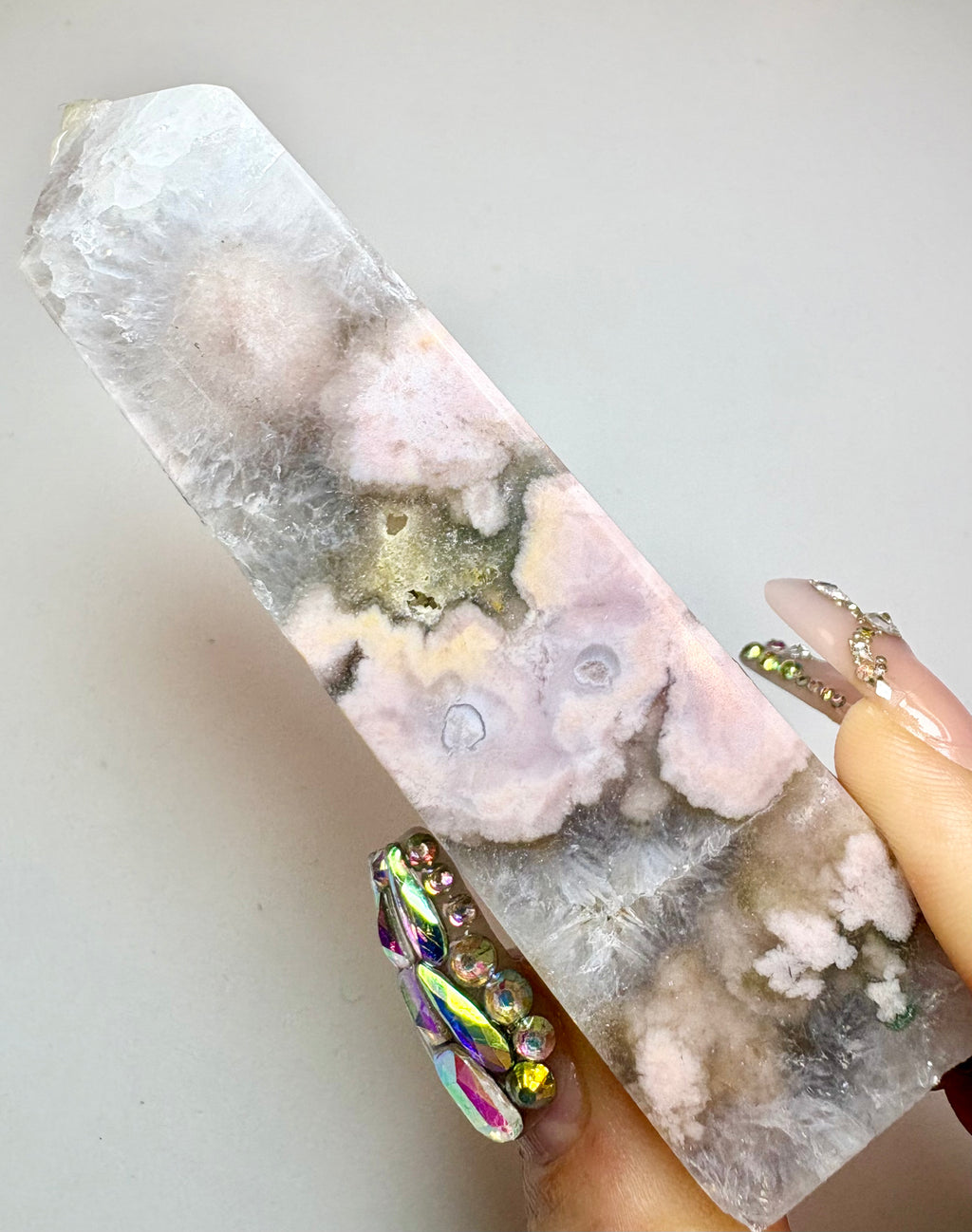 Pink Amethyst Tower Option (A)