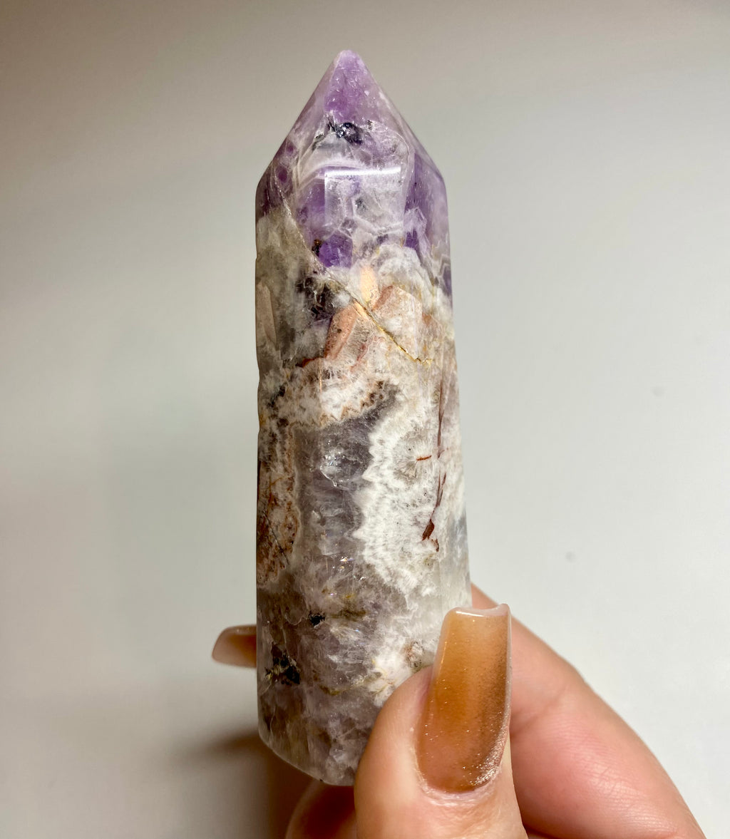 Natural Amethyst Tower