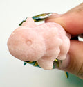 Pink Opal Carved Salamander