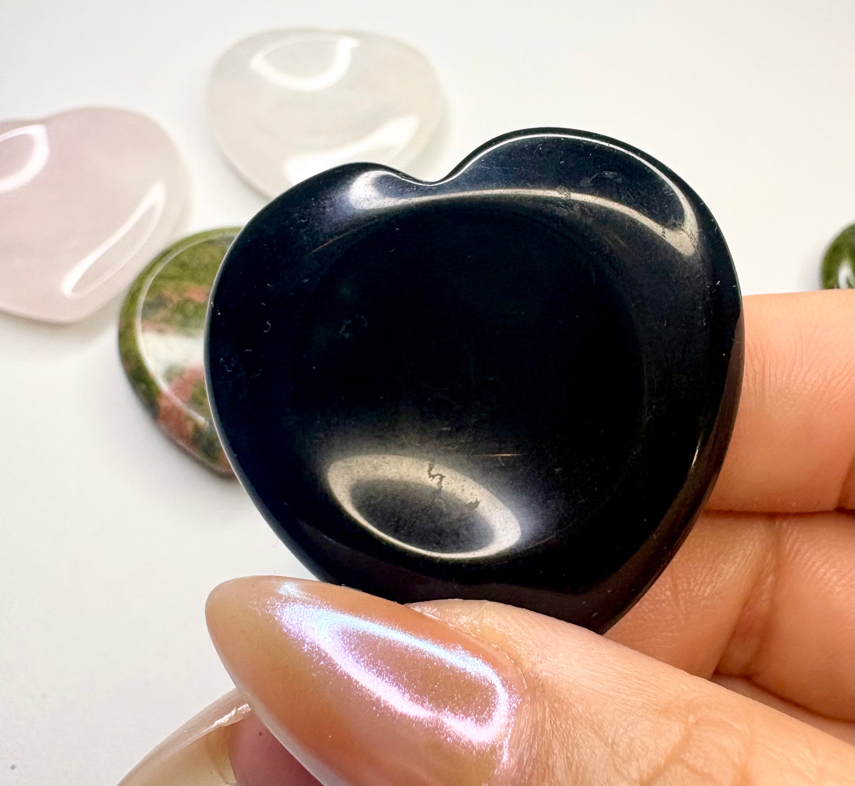 Carved Thumb Stones