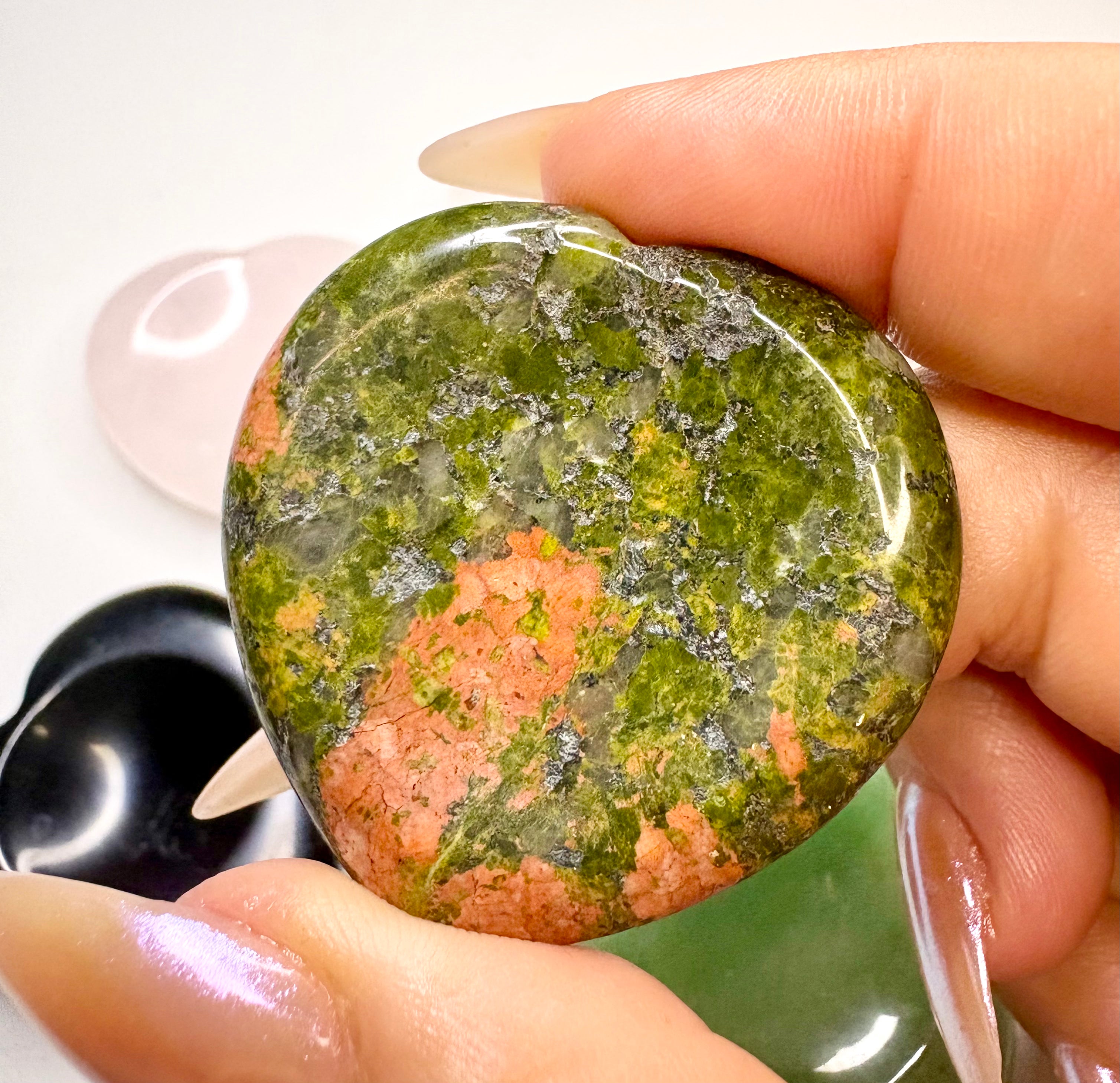Carved Thumb Stones