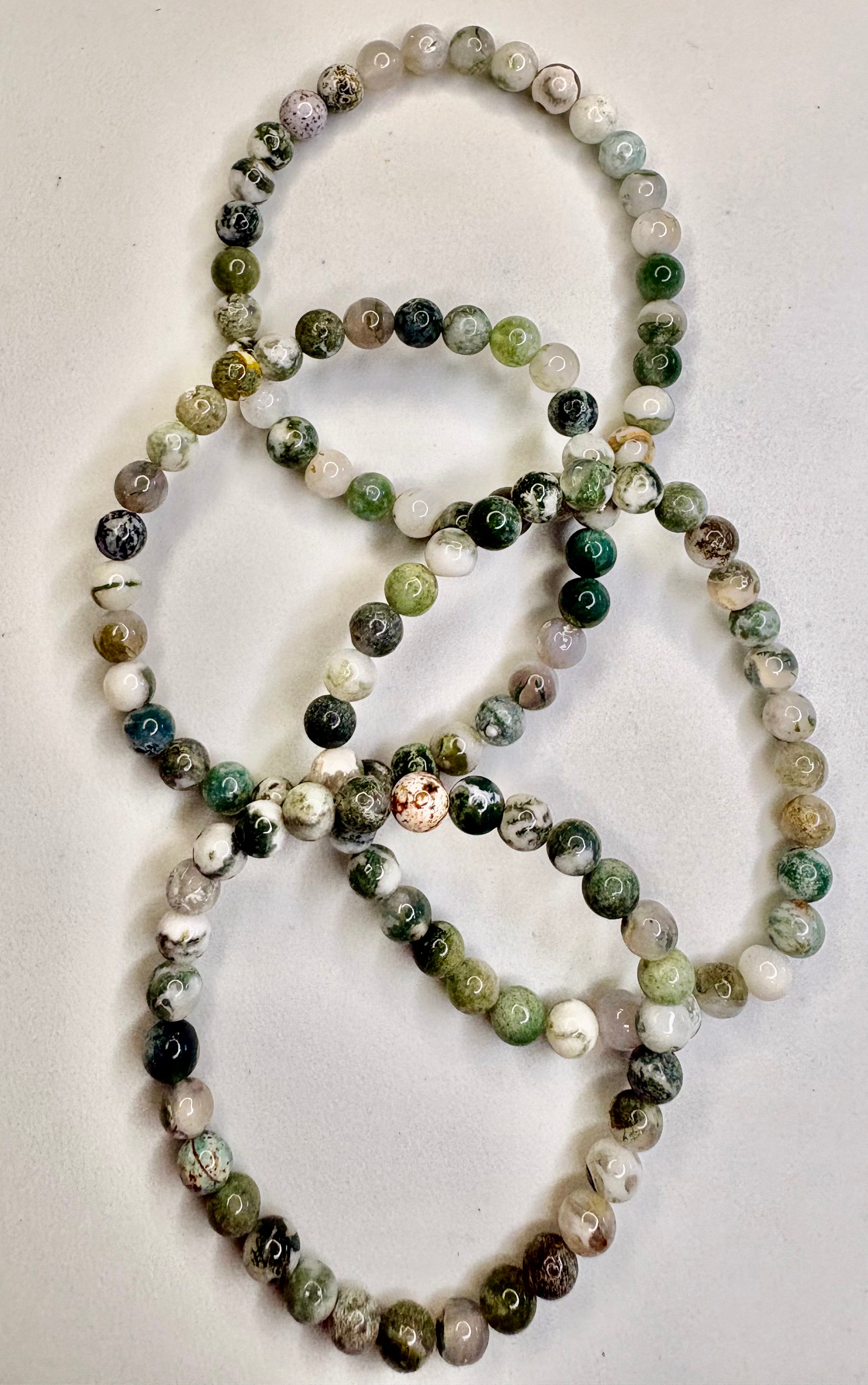 Moss Agate Bracelet