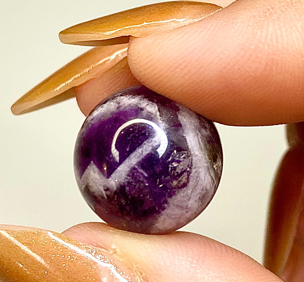 Polished Amethyst Quartz Sphere
