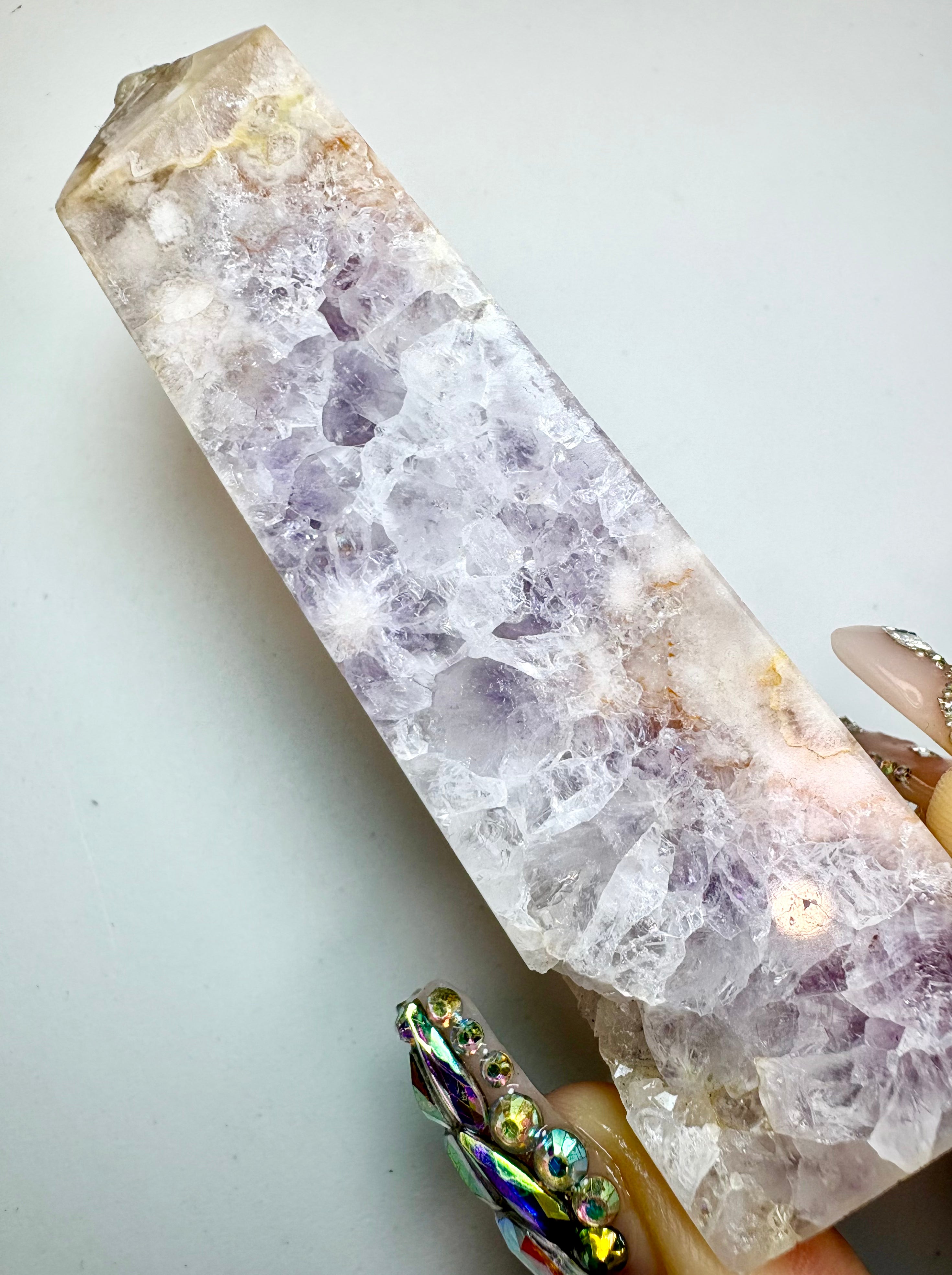 Pink Amethyst Tower Option (B)