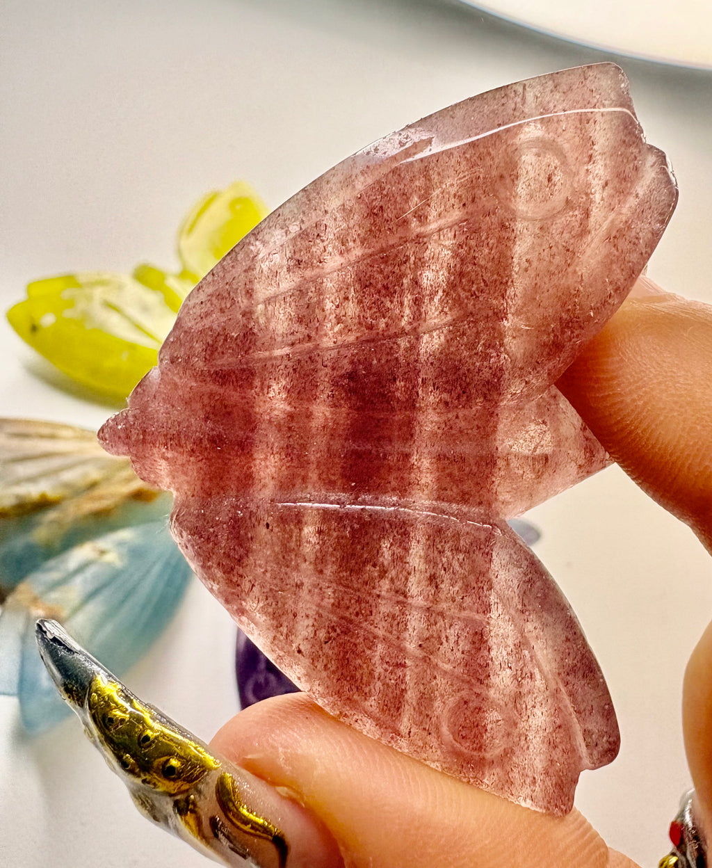 Carved Crystal Moth