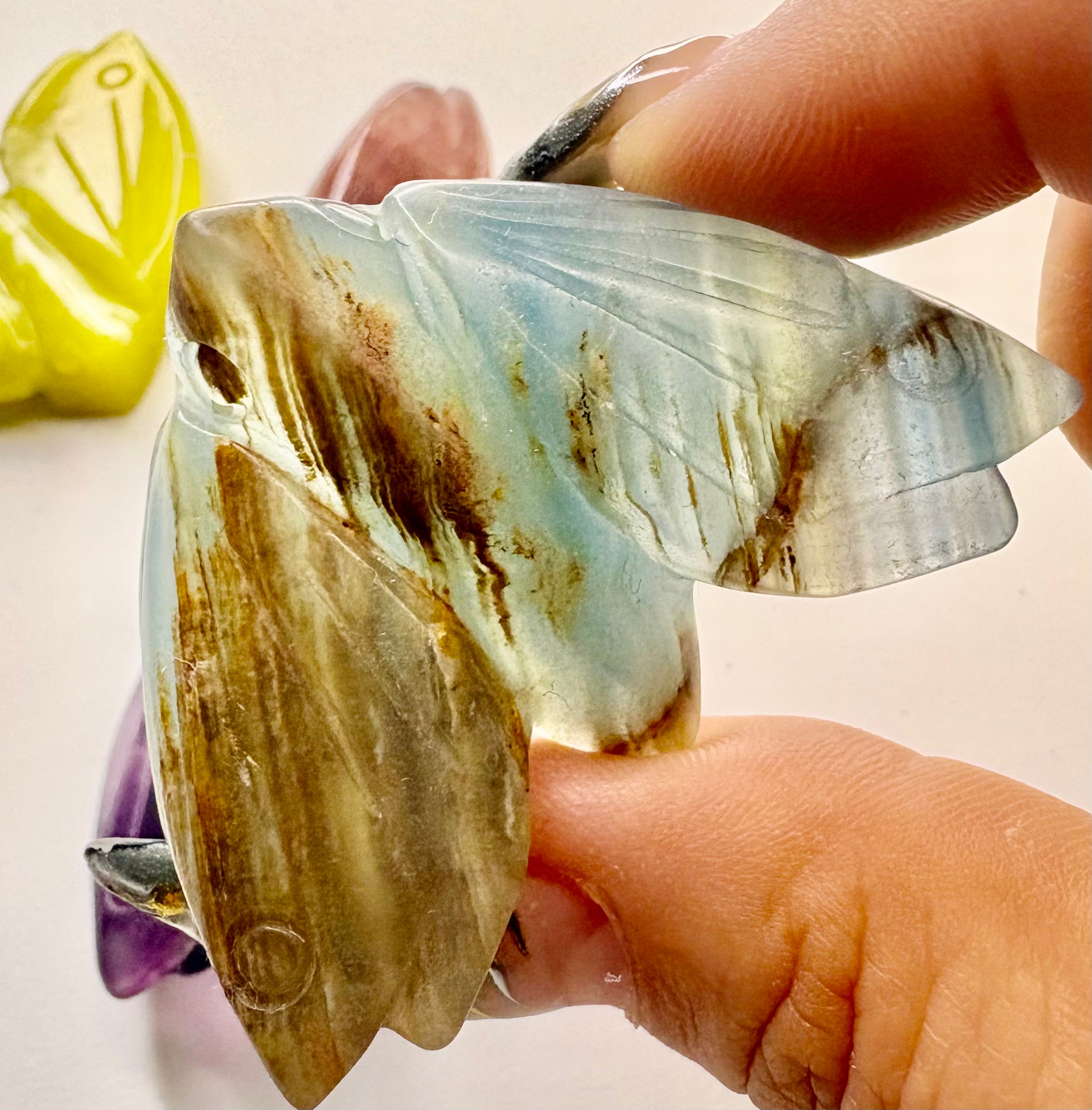 Carved Crystal Moth