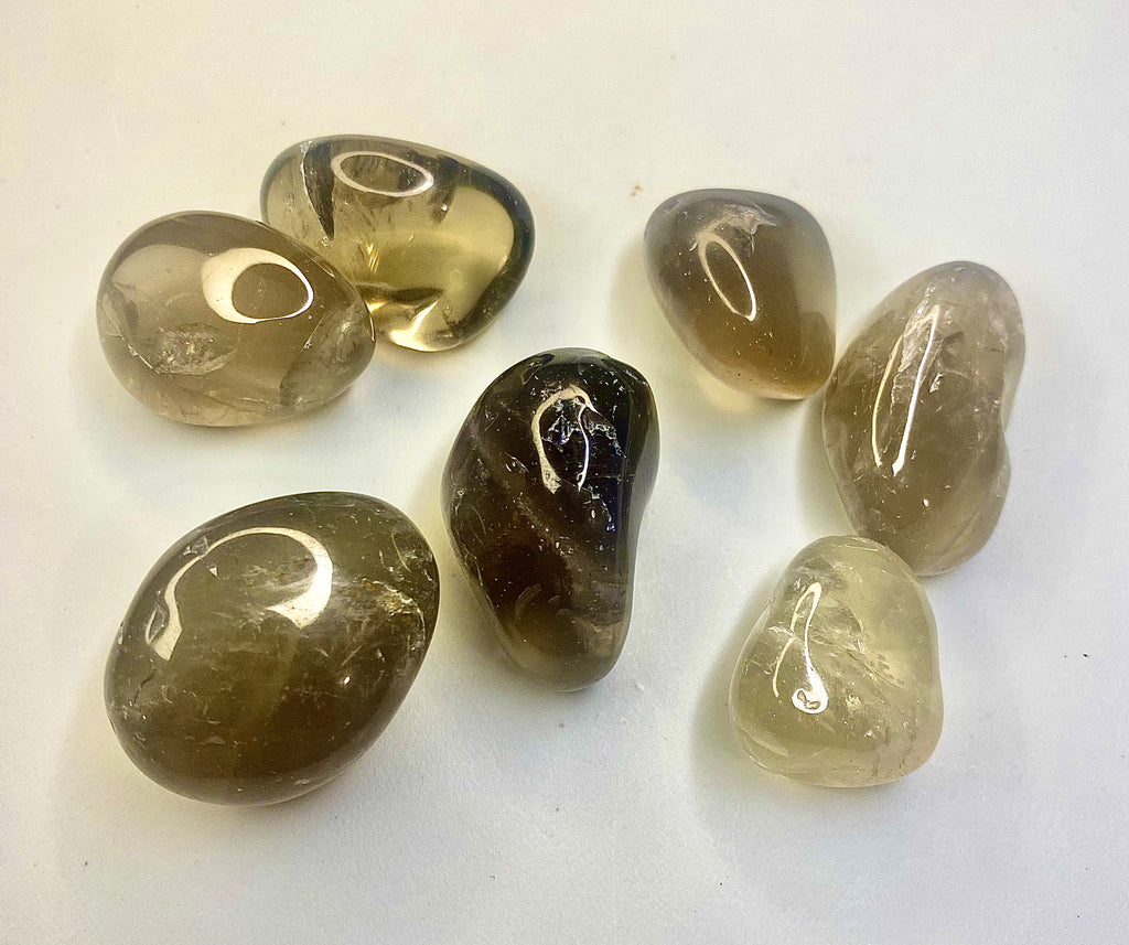 Polished Smokey Quartz Tumbles