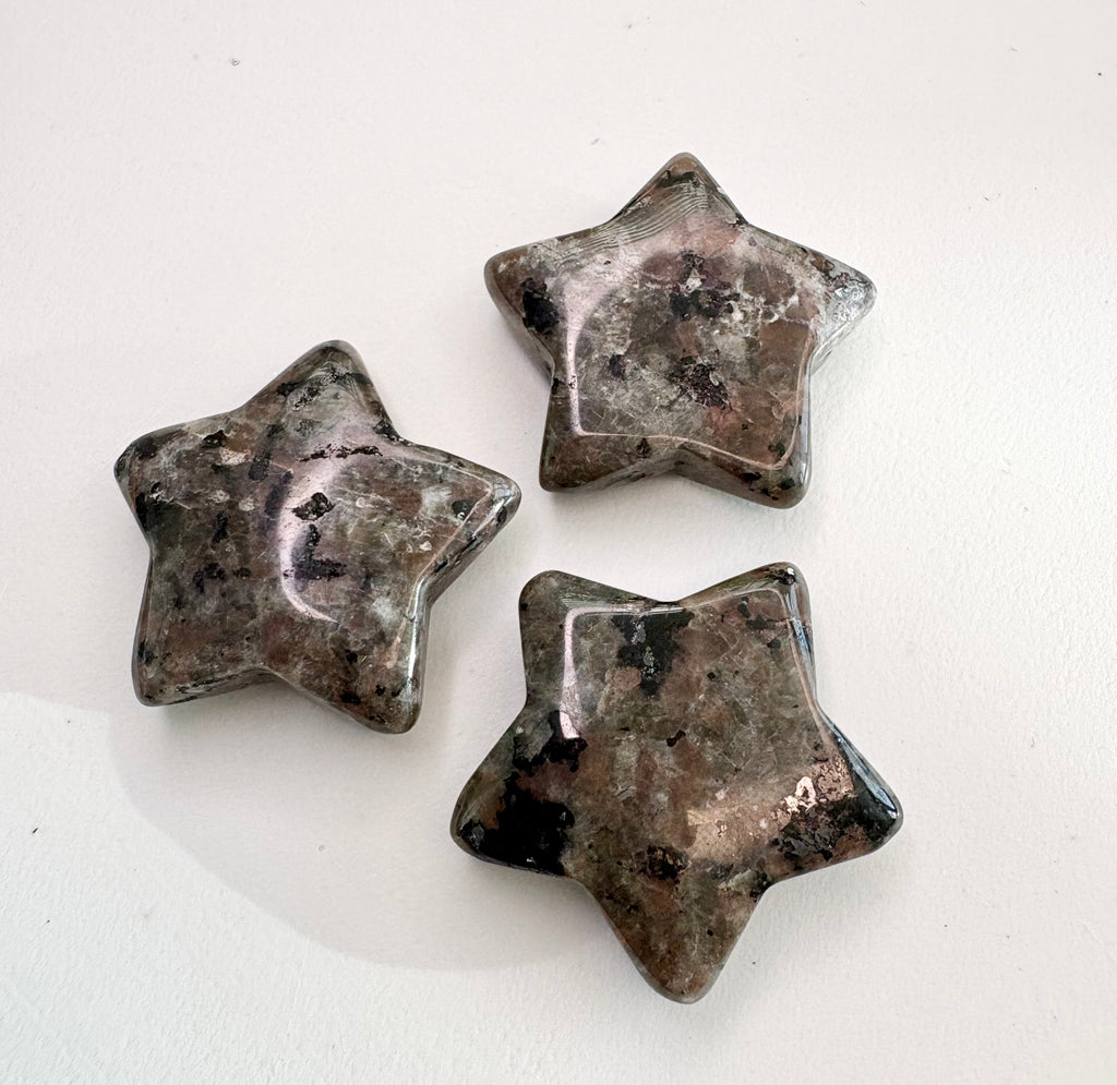 Carved Yooperlite Star
