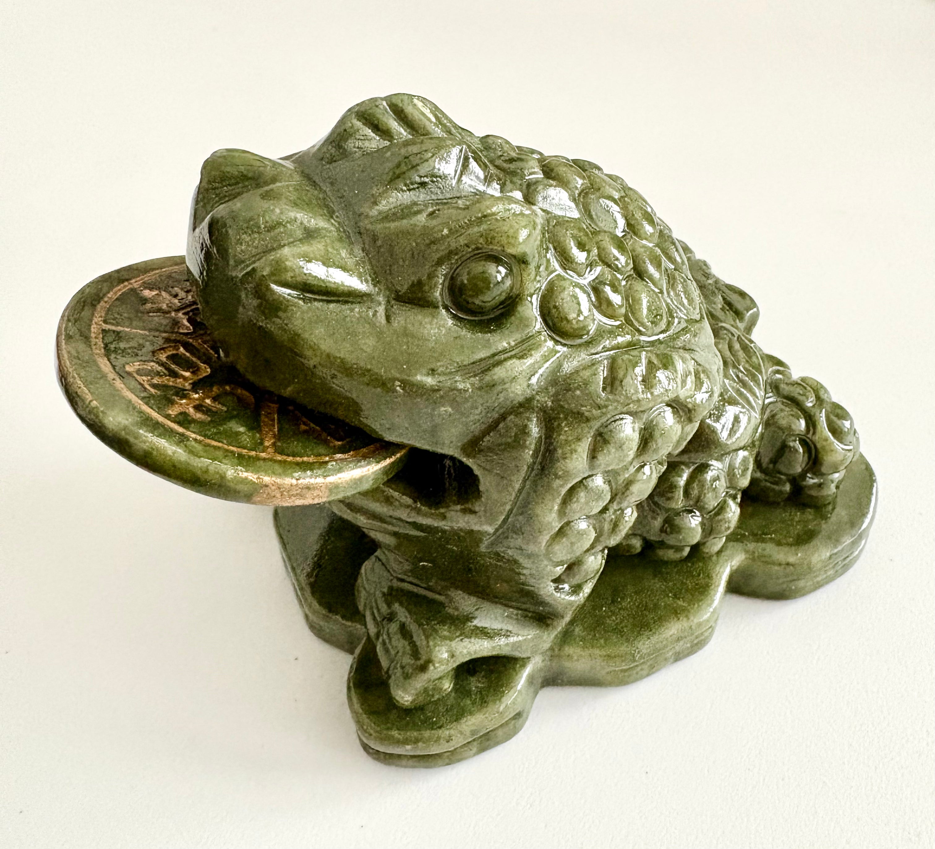 Carved Jade Money Toad