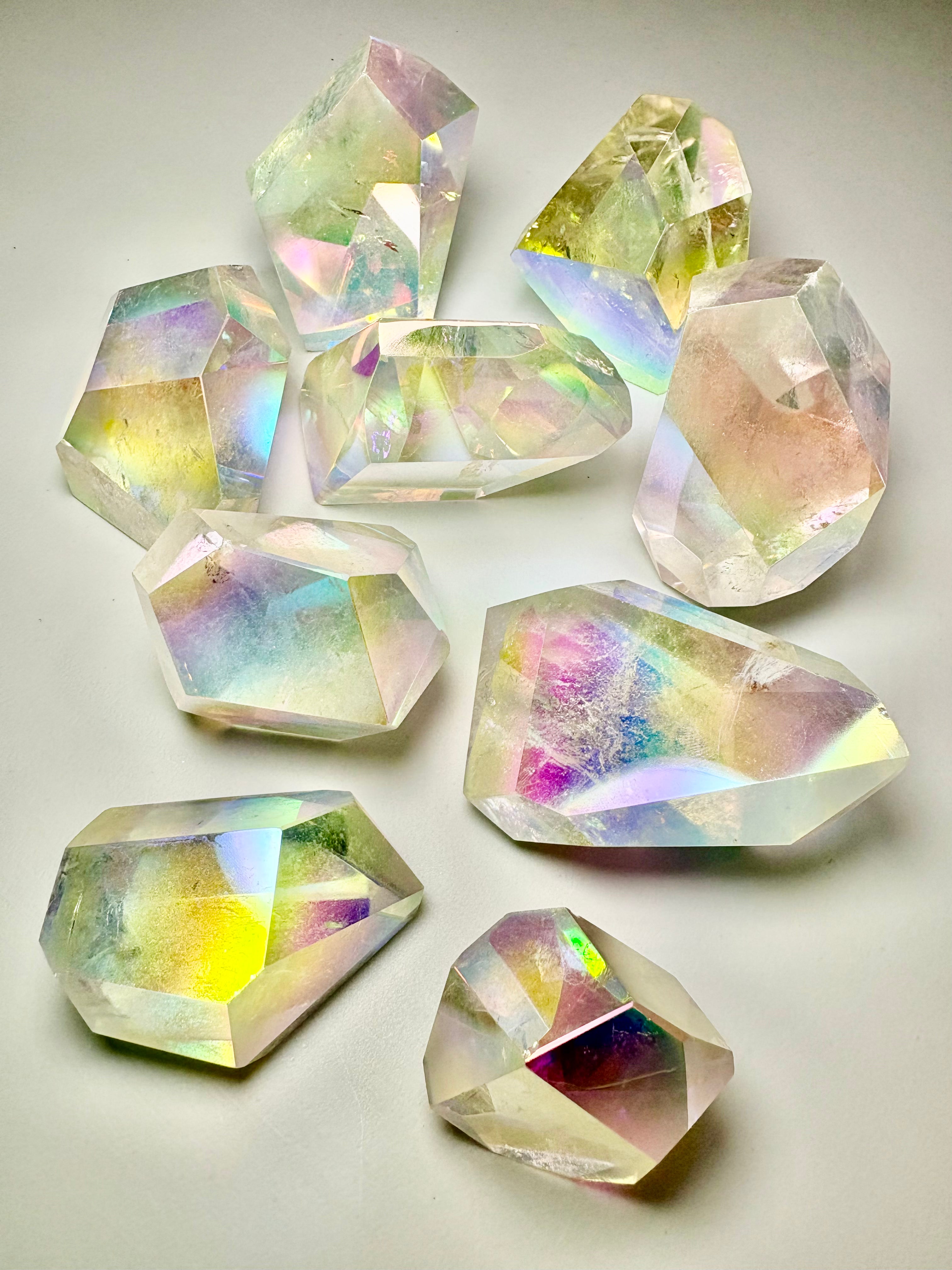 Aura Clear Quartz Freeform