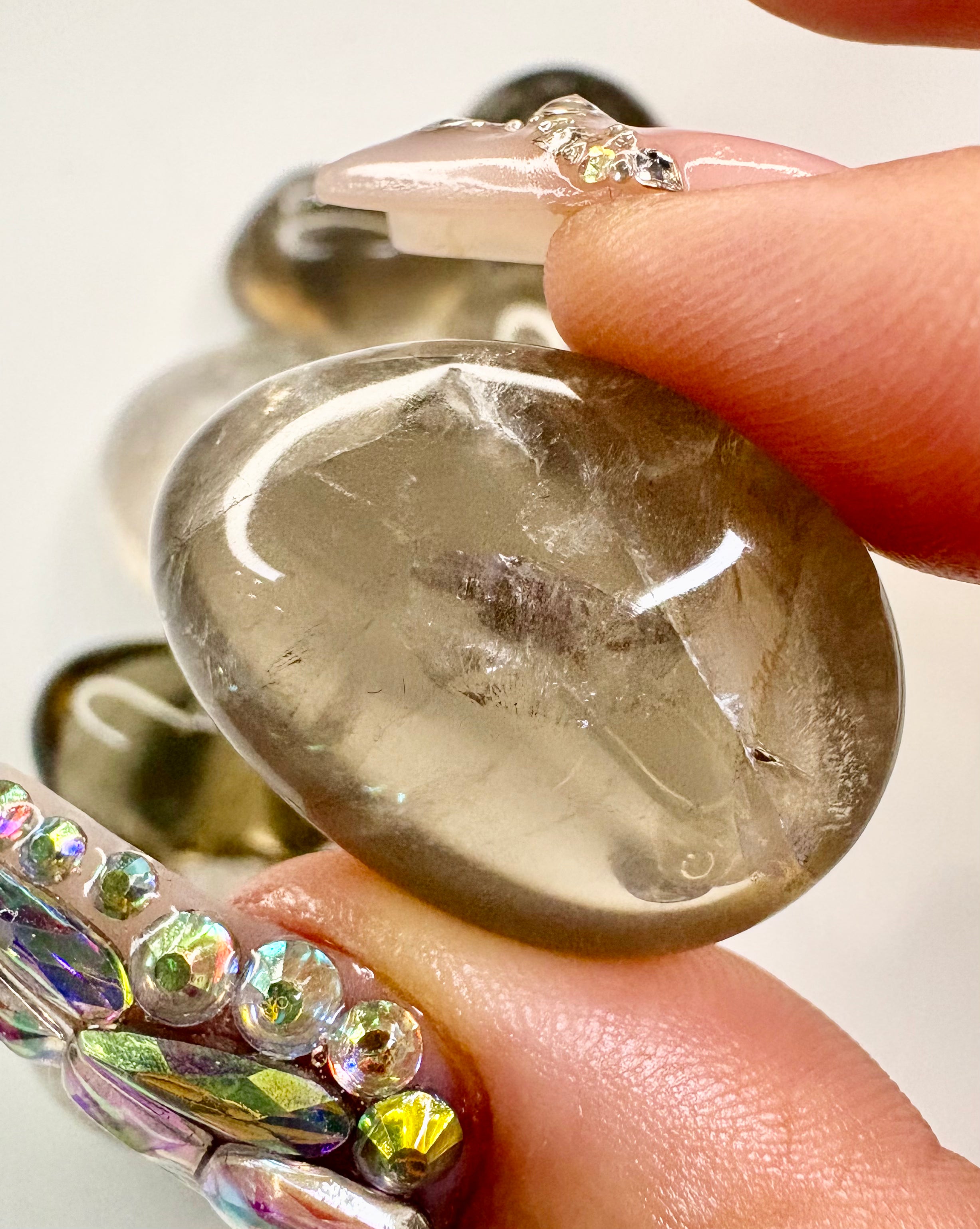 Polished Smokey Quartz Tumbles
